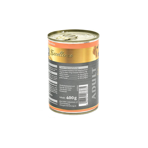Hrana umeda pentru caini Excellence Adult Somon si Cartof 400g